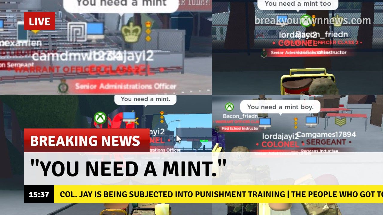 You need a mint!