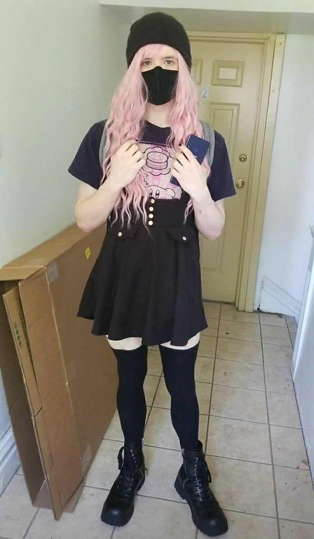 Today was my first time going out in my femboy clothes_ Was very nervous.jpeg